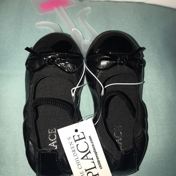 NWT Black Patent Girls Dress Shoes - Picture 4 of 6